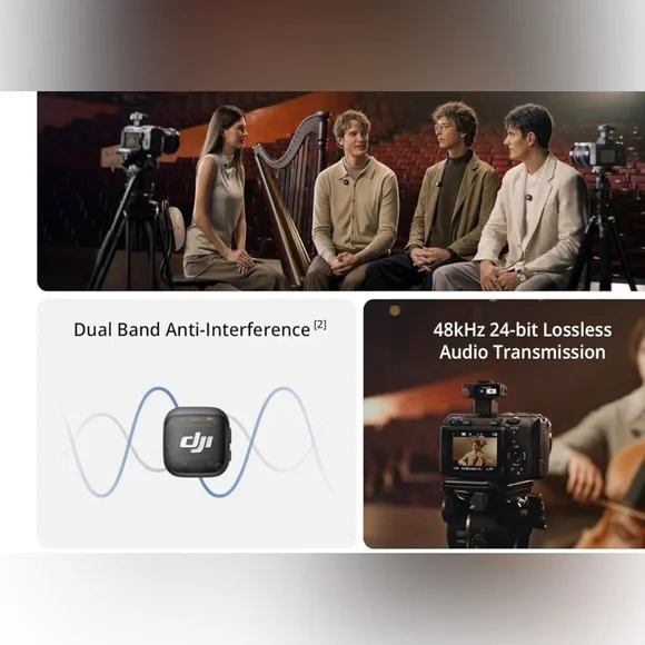 YILIANDE for Audio with Stable Transmission for MIC miniTransmitter New Open Box - Picture 2 of 4